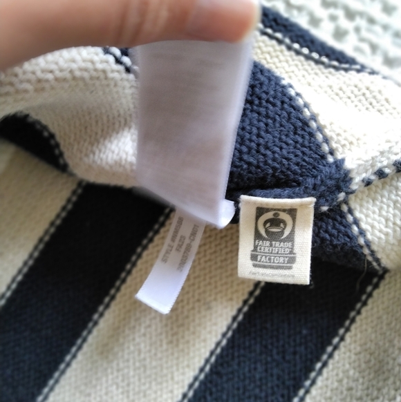 Madewell Women's Sweater Conway Pullover Stripe Stripe Size S - Picture 8 of 8